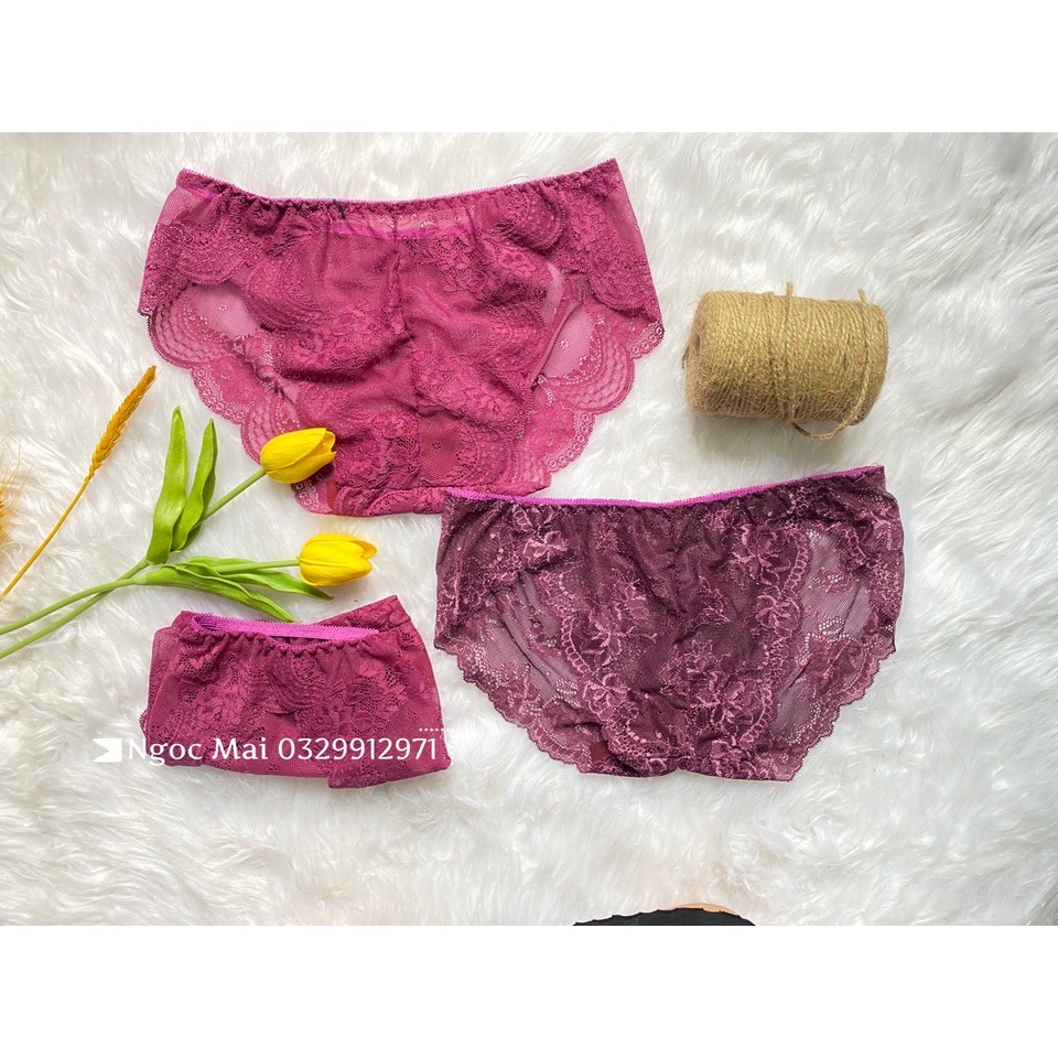 Quần Lót Ren Lụa Mềm Công Chúa Sexy Size M - L