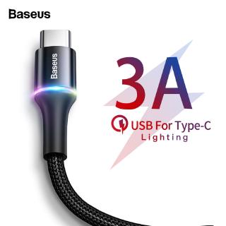 Dây cáp sạc nhanh Baseus USB Type C cho Samsung Xiaomi Redmi Note 7 K20 OnePlus 7 Pro