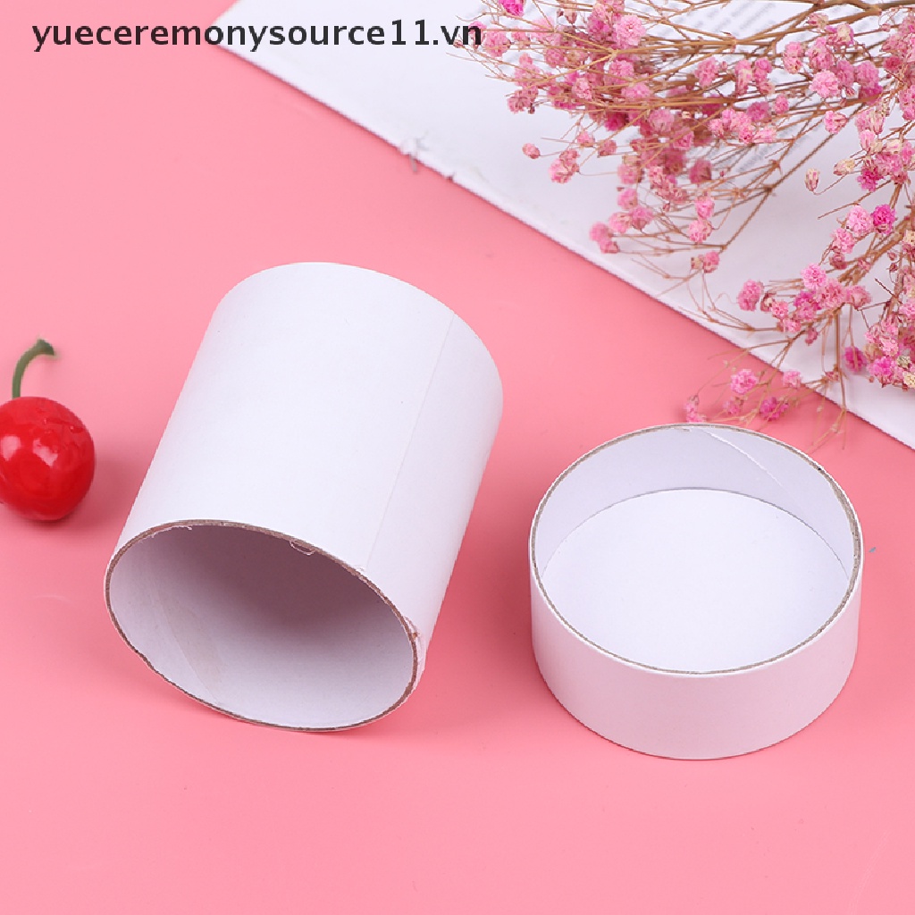 Hộp Giấy Đựng Hoa Hình Tròn Có Nắp Đậy Dùng Làm Quà Tặng