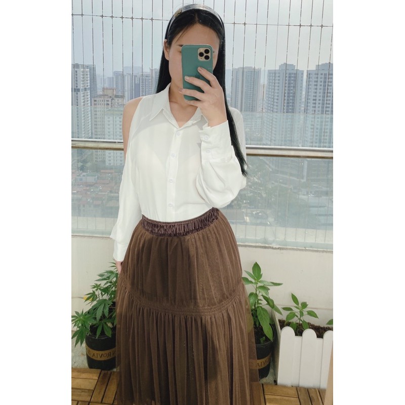 chân váy voan bồng bềnh xinh lắm (kèm hình thật) | BigBuy360 - bigbuy360.vn