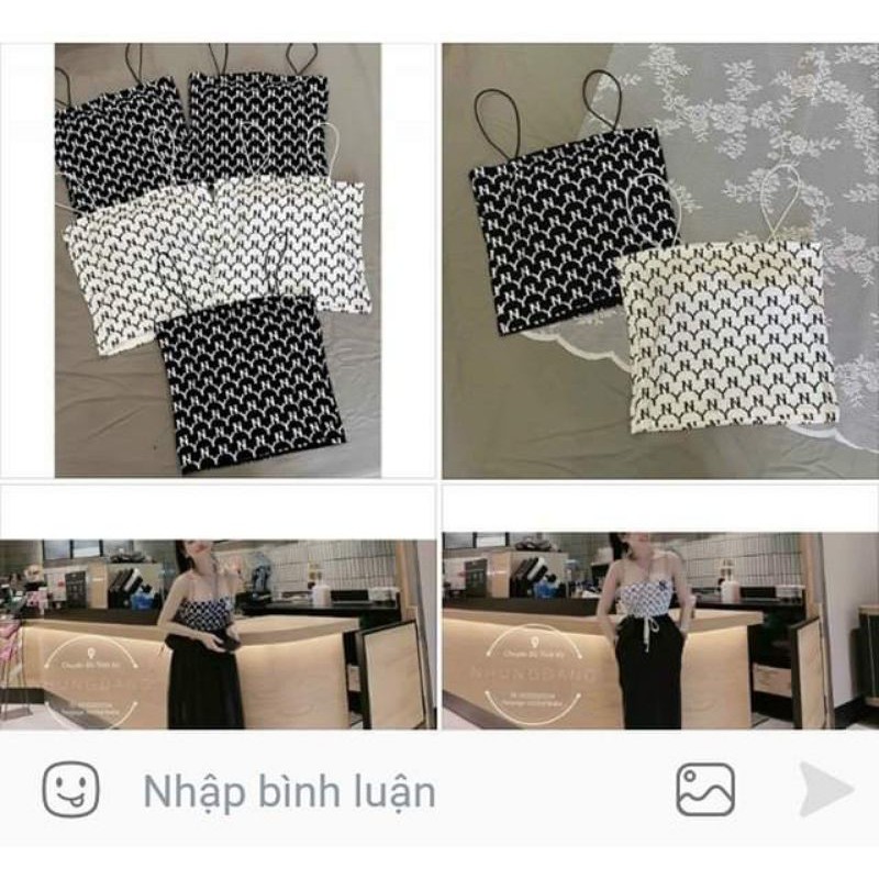 Áo hai dây chữ NY