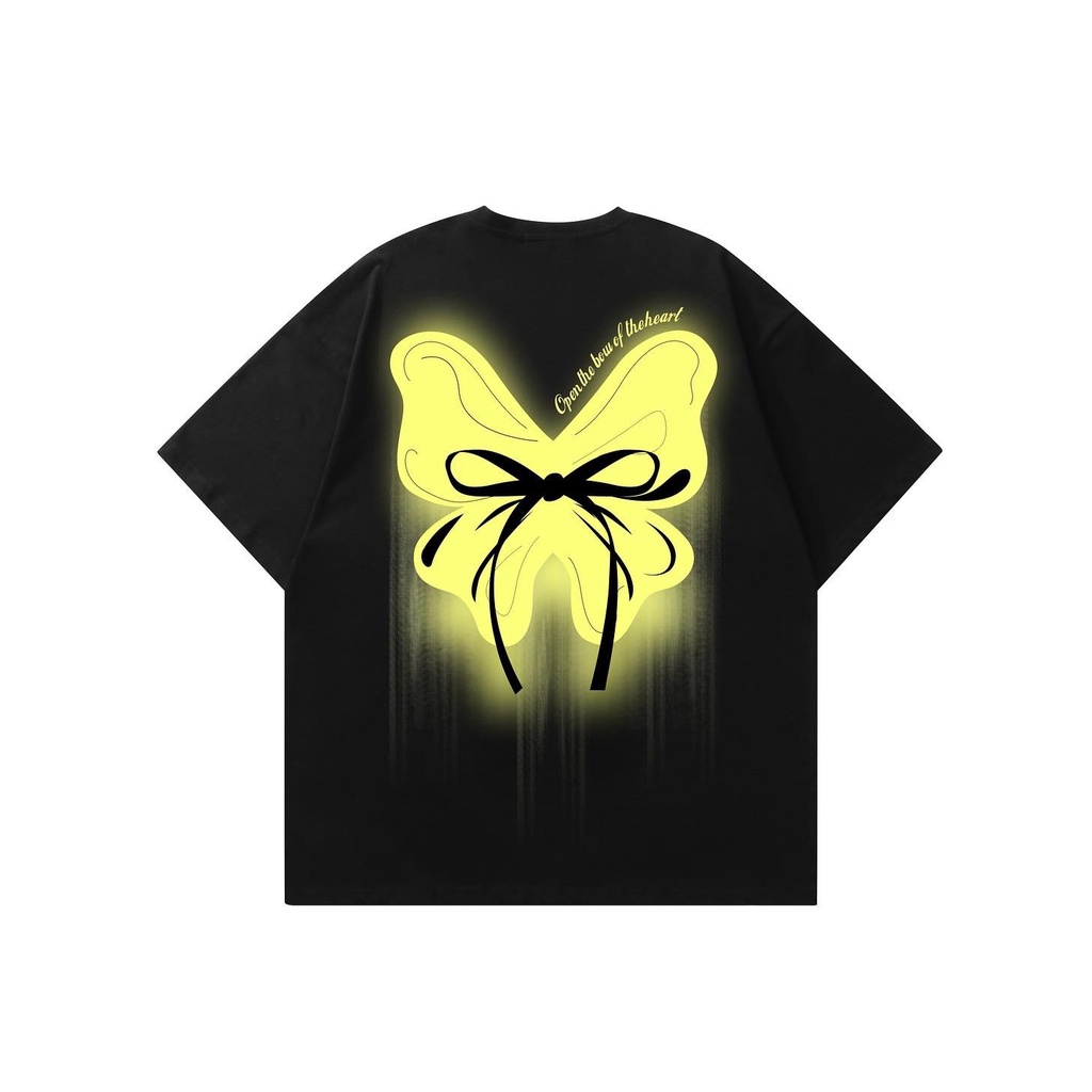 Áo phông ngắn tay Butterfly form rộng Unisex T53