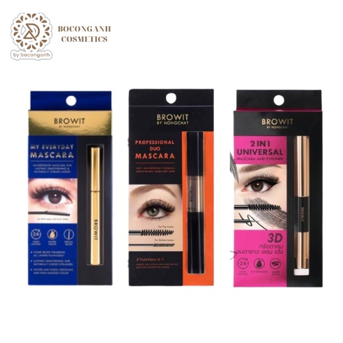 MASCARA BROWIT BY NONGCHAT THÁI LAN