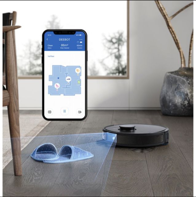 Robot hút bụi lau nhà ECOVACS Deebot T8 AIVI – Robot đẳng cấp và hiện đại nhất hiện nay bản sale siêu rẻ