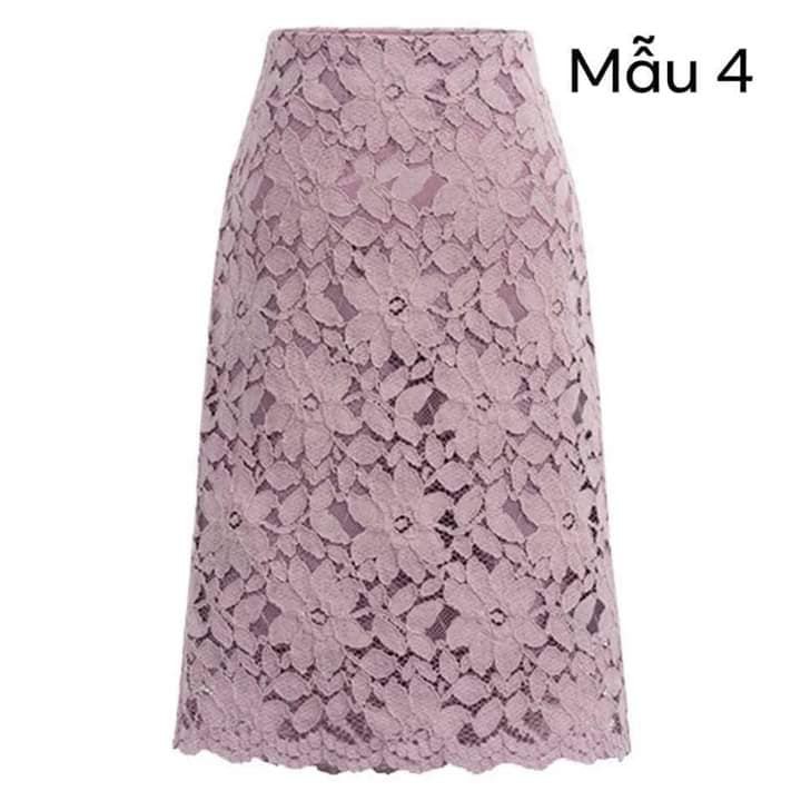 CHÂN VÁY REN CÔNG SỞ