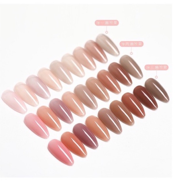 Sơn gel thach AS set 9 chai mã ALB hàng chuẩn dung tích 15ml