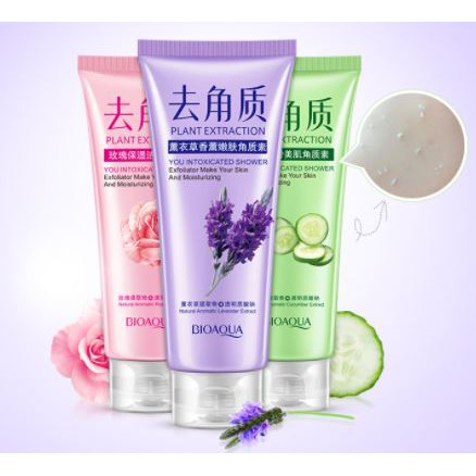 Gel Tẩy Da Chết Cho Mặt Bioaqua Plant Extration