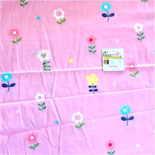 V361🌸 vải thô kate lụa hoa may handmade/ đồ baby/ outfit doll...