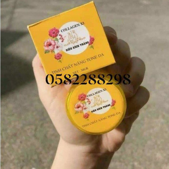Kem Nâng Tone Da Collagen X3 30gr