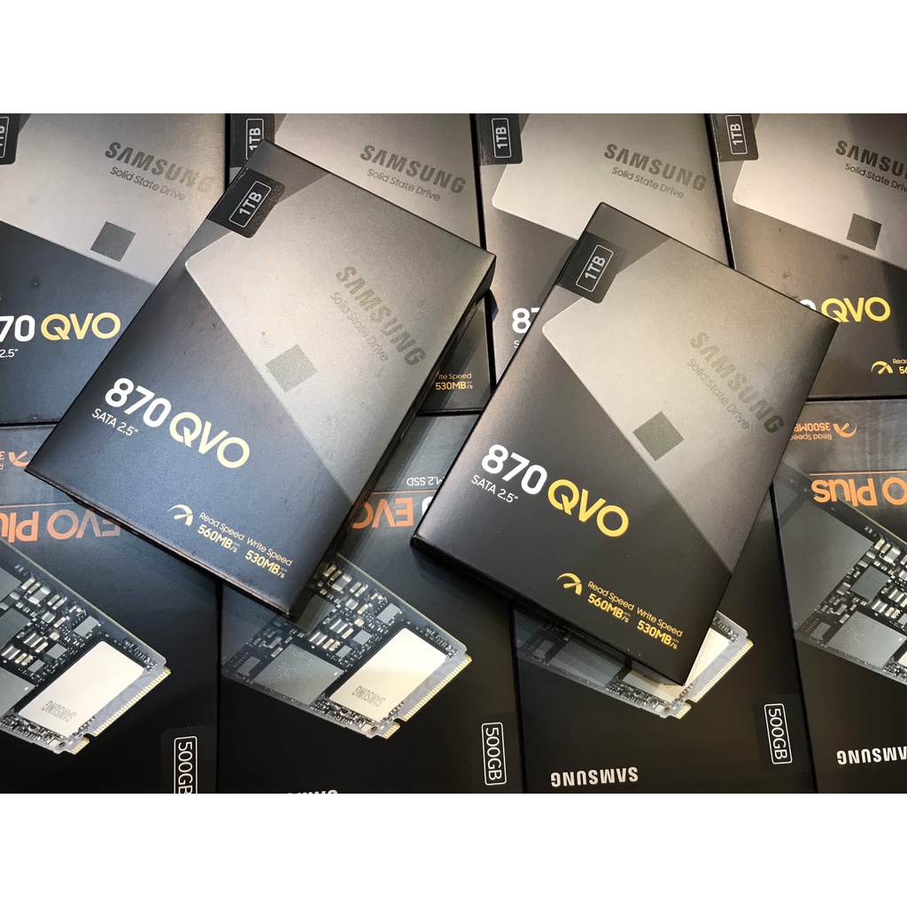 Ổ cứng SSD Samsung 870 Qvo 1TB/ 2TB/ 4TB/ 8TB - 2.5inch SATA3