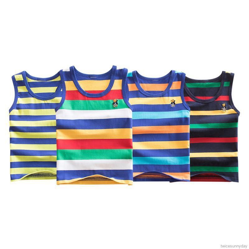 Áo thun cộc tay cổ tròn đáng yêu cho bé