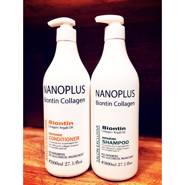 Cặp dầu gôi-xả NANOPLUS