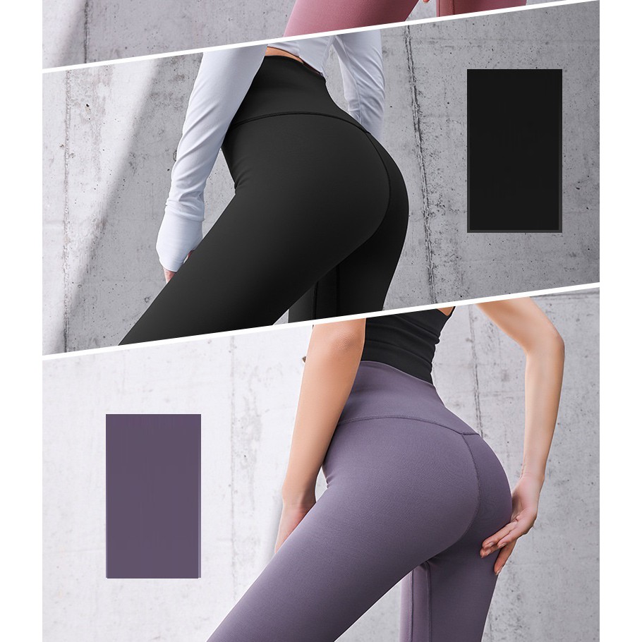 Quần tập Gym nữ cạp cao CoolSport, đồ tập Gym yoga aerobic cao cấp tôn dáng nâng mông