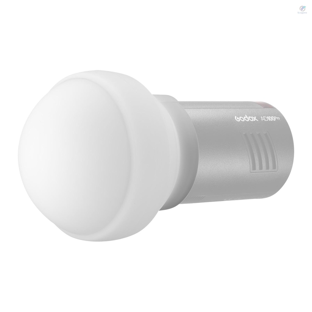 Bộ Khuếch Tán Vòm Silicone Godox AK-R22 Gấp Được Cho Đèn Flash Máy Ảnh V1 Series AD100PRO AD200PRO