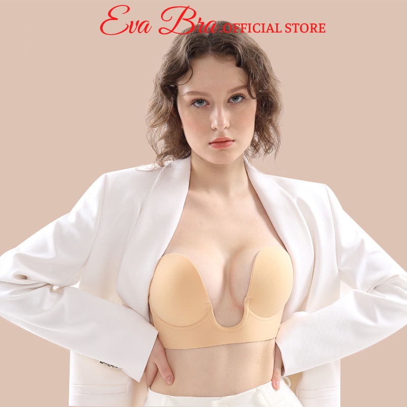 Miếng Dán Ngực Chữ U Hở Lưng Trần Sâu - Áo Ngực Dán chữ U Dùng Cho Đầm Xẻ Ngực Tái Sử Dụng Được Nhiều Lần - U02
