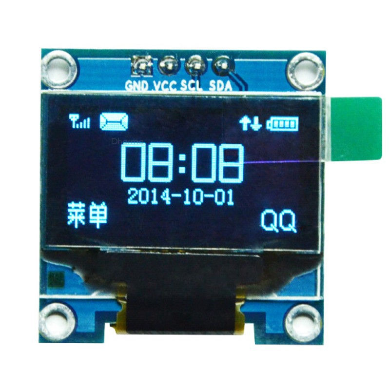 Mô Đun Hiển Thị Ssd Led Ssd 0.96 "128x64 Oled I2c Iic Serial Lcd Led Ssd Arduino