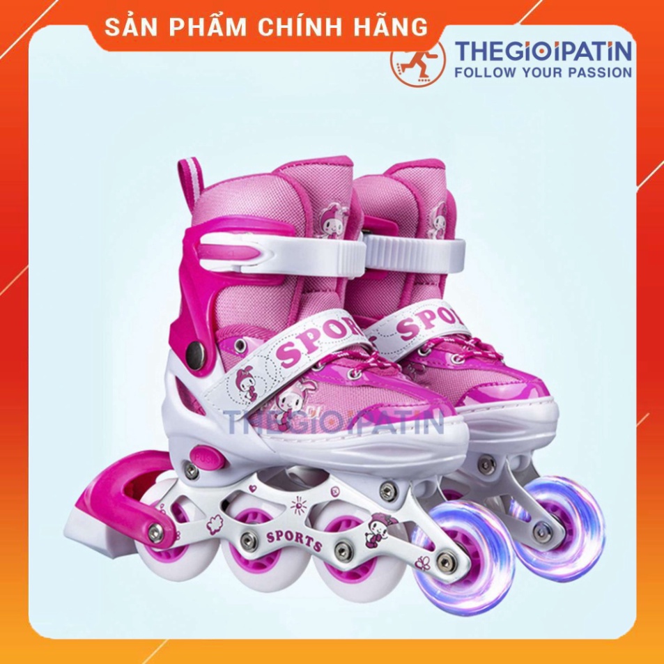 [Tặng Bảo Vệ Tay Chân] Giày Patin Trẻ Em Centosy - Papaison A1 Họa Tiết Chú Thỏ, Có 2 Màu Cho Bé Lựa Chọn, Chính Hãng
