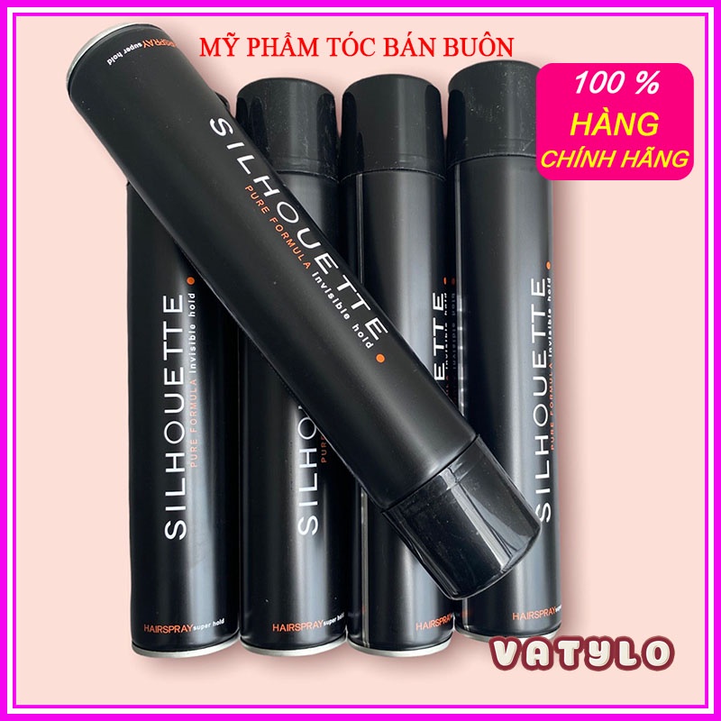 Gôm xịt tóc Silhouette 420ML/KERATIN/BARBER MN29