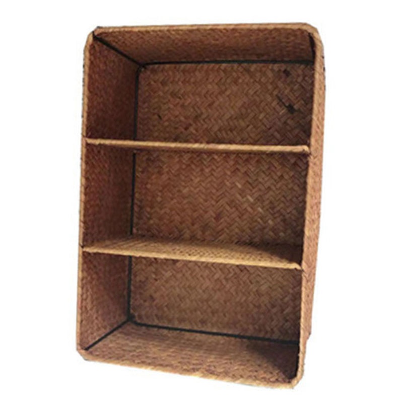 Set 3 Giỏ Đan Từ Sợi Cỏ Biển Đựng Giấy Vệ Sinh Tiện Dụng