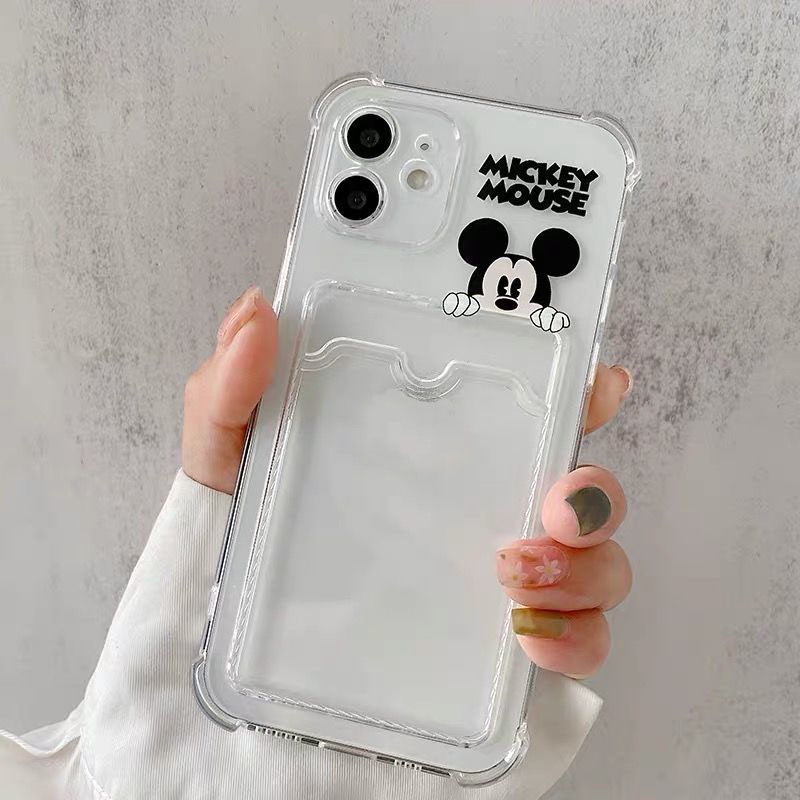 Ốp Điện Thoại Họa Tiết Hoạt Hình Dễ Thương Cho iPhone 12 13 11 Pro Max X Xs Max Xr 7 8 Plus