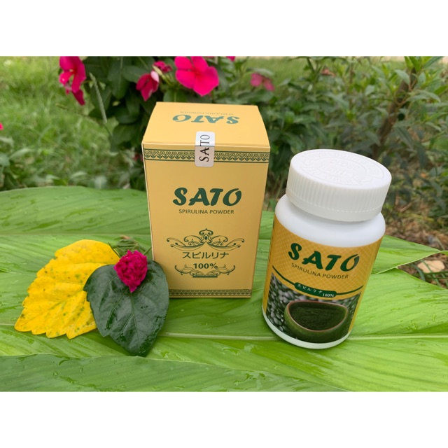 tảo xoắn sato dạng bột