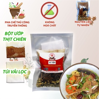 Gia Vị Mì Gà Vịt Tiềm KIỀU OANH Gia Truyền có gói Bột Ướp Thịt Chiên Tặng Kèm Túi Vải Lọc