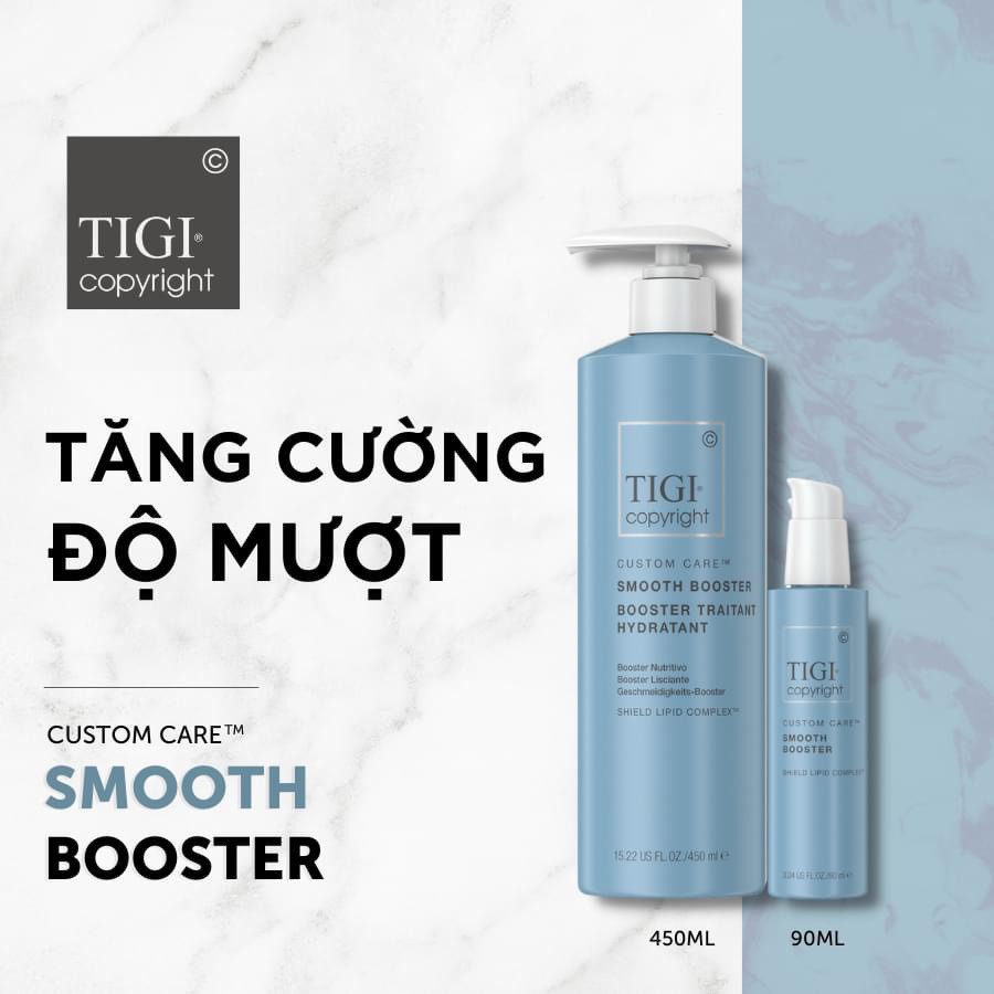 Tăng cường mượt mà cho tóc TIGI COPYRIGHT SMOOTH BOOSTER 450ml chính hãng