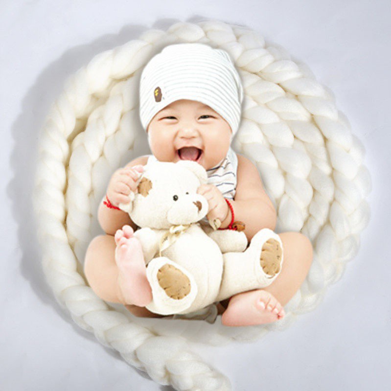 Chăn len lót mềm mại cho bé sơ sinh