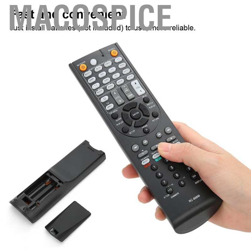 Điều Khiển Từ Xa Macospice Rc-898M Av Cho Onkyo Tx-Nr646 Tx-Nr535 Tx-Nr609 Ht-R393 Ht-S3700