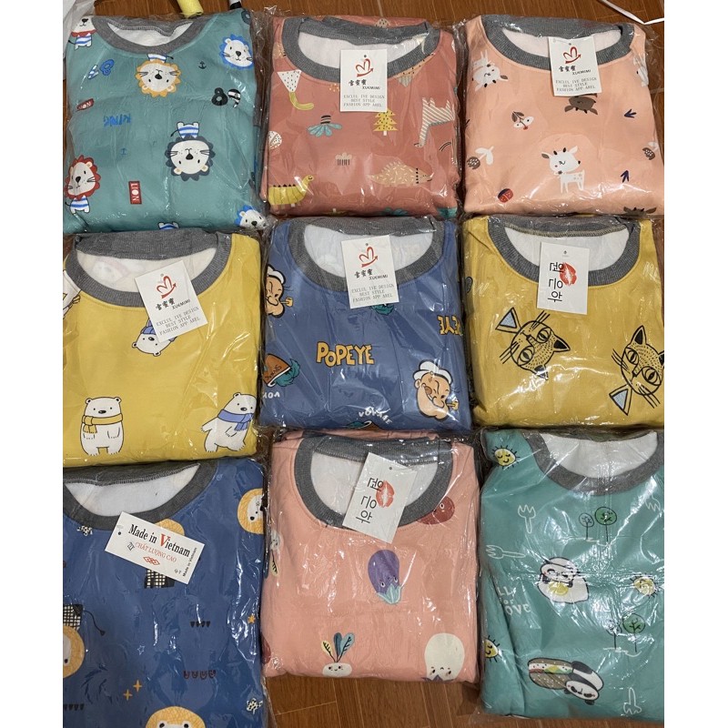 Bộ nỉ nữ họa tiết siêu xinh (Ảnh + video thật) | BigBuy360 - bigbuy360.vn