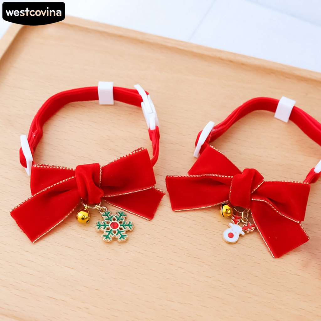 Vòng Cổ Gắn Chuông Hình Bướm Dễ Thương Cho Thú Cưng
