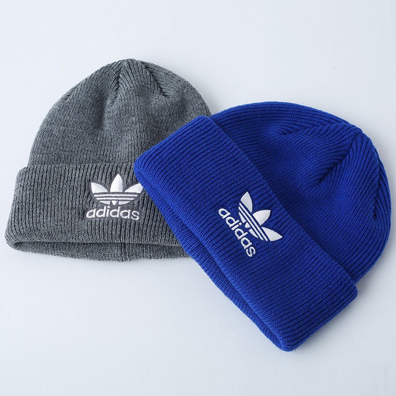 Mũ beanie Thêu Logo adidas Thời Trang Thu Đông Cho Nam Nữ