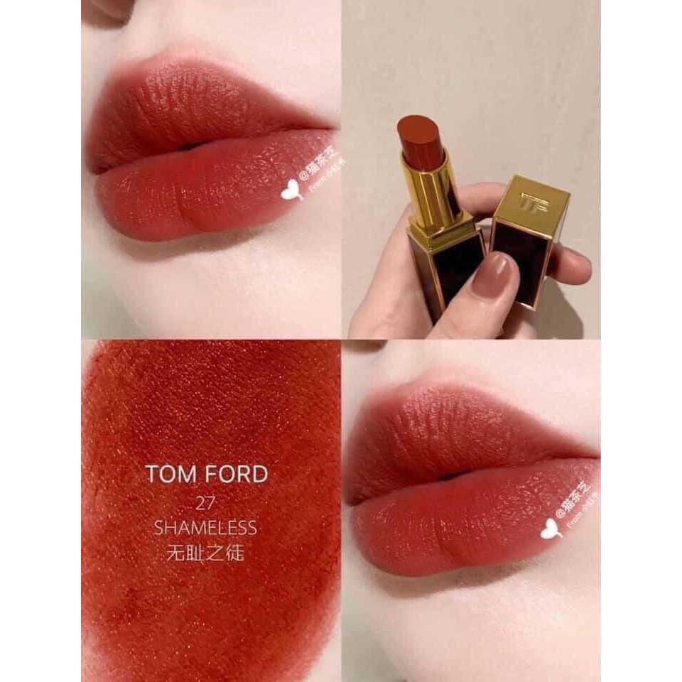 Son Tom Ford Lip Color Satin Matte màu 27 Shameles