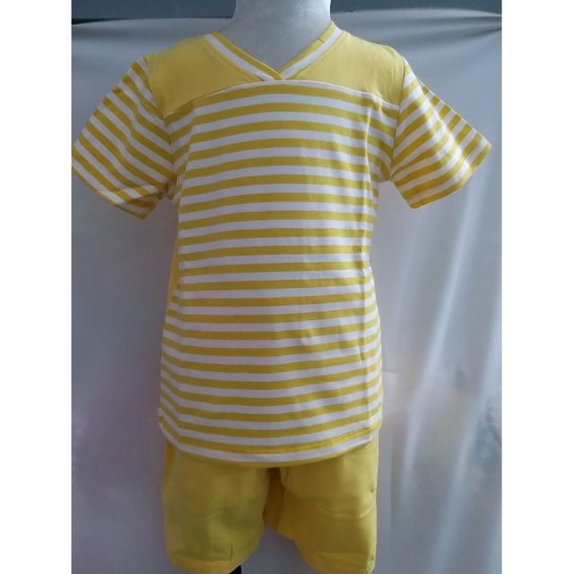 BỘ BÉ TRAI SỌC THUN COTTON