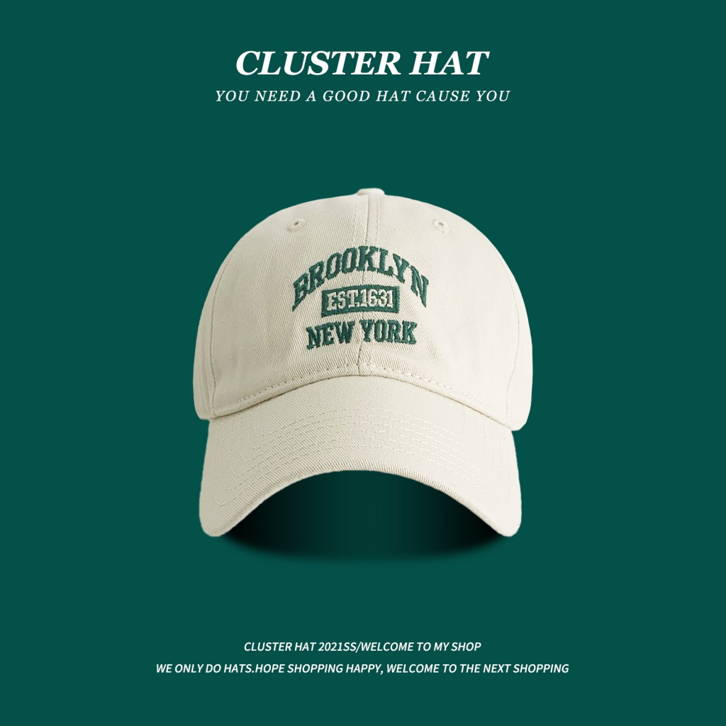 Mũ Lưỡi Trai Thêu Chữ Phong Cách Hàn Cá Tính Cho Nữ