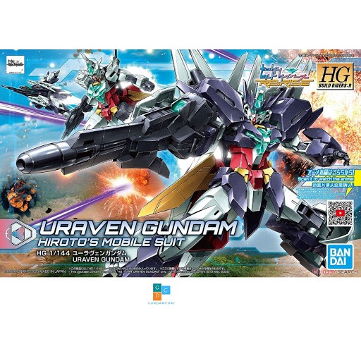 Gundam Bandai Hg Uraven 1/144 Hgbd Build Divers Re : Rise Mô Hình Nhựa Đồ Chơi Lắp Ráp Anime Nhật  - Mohinhsieure