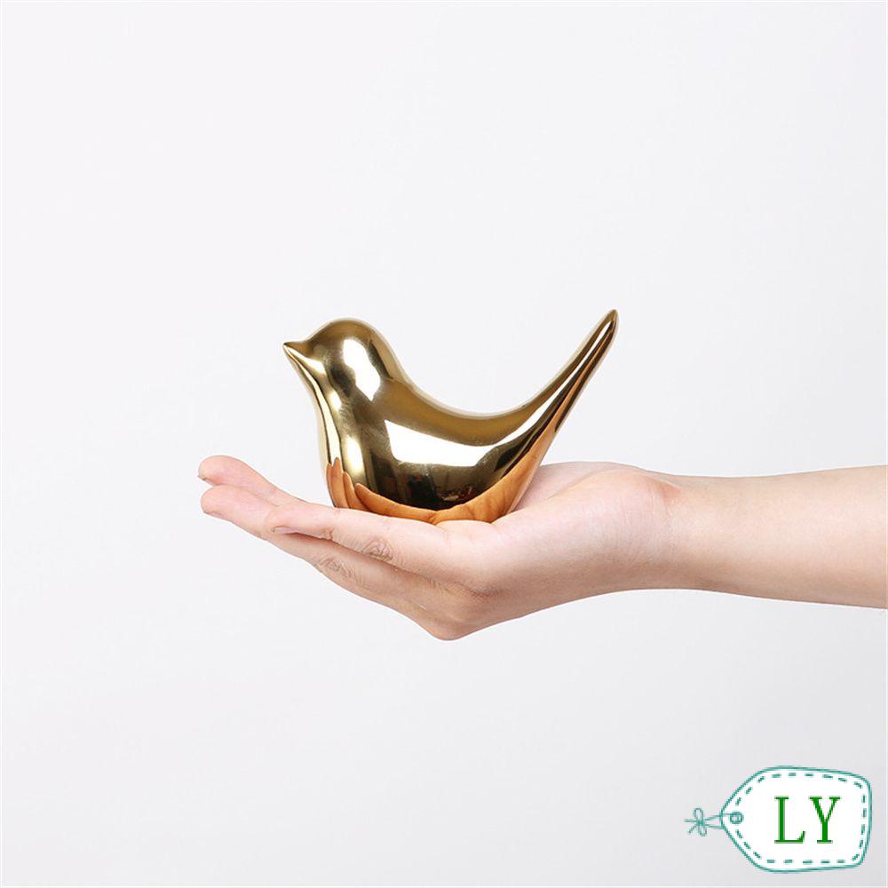 Tượng gốm hình chim phong cách bắc âu hiện đại dùng để trang trí nhà