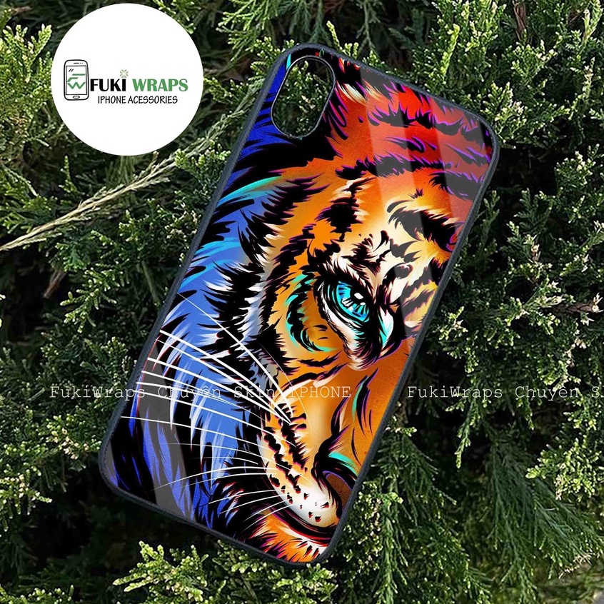 Ốp Lưng Kính Cường Lực / Case Hổ Chống Vỡ Dành Cho 13ProMax 12ProMax 11ProMax X XSMAX Fukishop