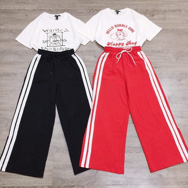 Set áo in hình đen viền sọc (Trang )