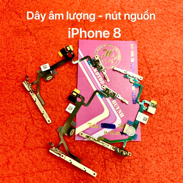 Dây âm lượng- nút nguồn iPhone 8