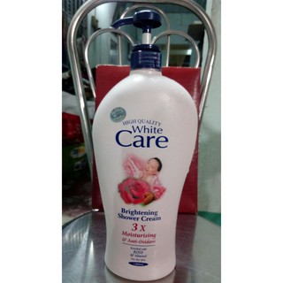 Sữa tắm White Care hoa hồng hạnh nhân Malaysia 1200ml