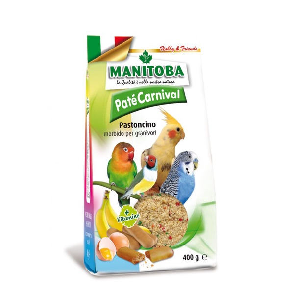 CÁM TRỨNG MANITOBA CHO VẸT GÓI 400G