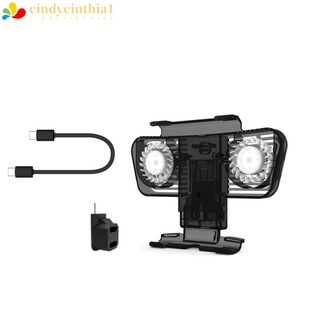 Cind Cooling Fan With Bracket Compatible For Steam Deck / Switch / OLED Console With Dual C-port Adapter Game