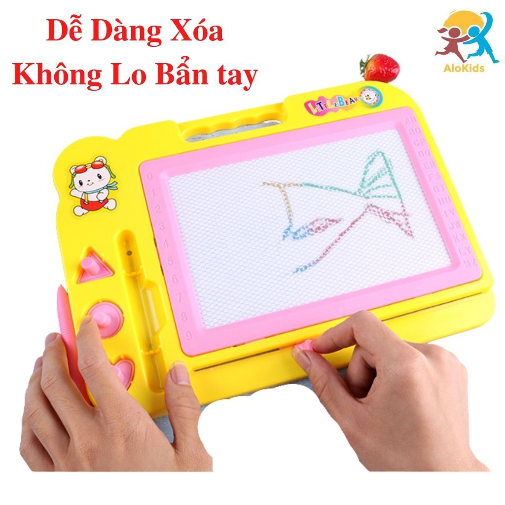 Bảng Tự Xoá Từ Thông Minh Loại 1, Đồ Chơi Giáo Dục, Dụng Cụ Học Tập Cho Bé - ALOKIDS TB