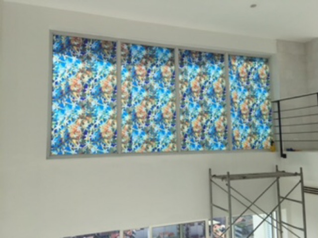 Giấy dán kính 3D Hàn Quốc (kt200x90cm)