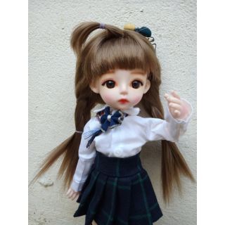 Doris faceup phong cách học sinh Hàn Quốc