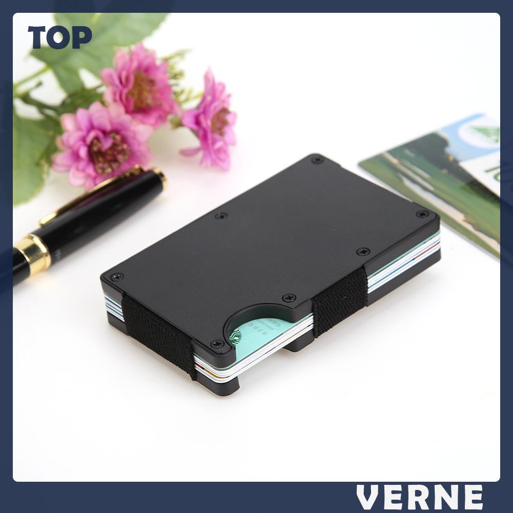 (Hàng Mới Về) Kẹp Inox Giữ Thẻ / Tiền Mặt Tiện Dụng