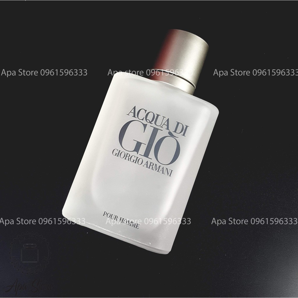 [Mã COSSALE27 giảm 80K đơn 1000K] Nước Hoa Nam Giorgio Armani Acqua Di Gio Chai Full 100ml | BigBuy360 - bigbuy360.vn
