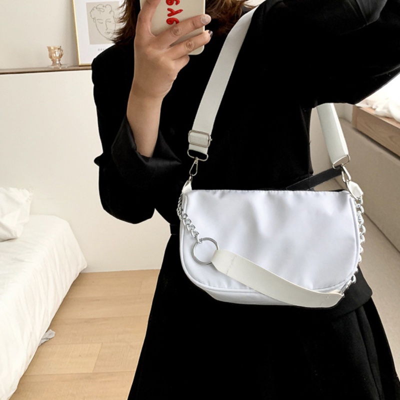 Túi Xách Đeo Vai Sức Chứa Lớn Bằng Nylon Thời Trang Đơn Giản Dành Cho Nữ