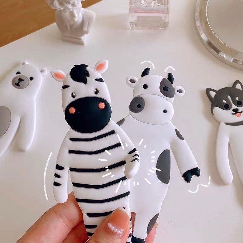 Móc treo đồ dán tường đa năng hình con vật xinh xắn đáng yêu